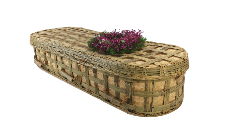 bamboo coffins