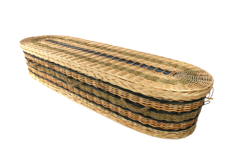 Embrassez le cycle de la vie : Le cercueil écologique en osier de Linshu